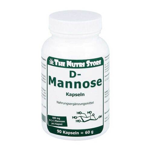 D Mannose 500 mg vegetarische Kapseln - 1