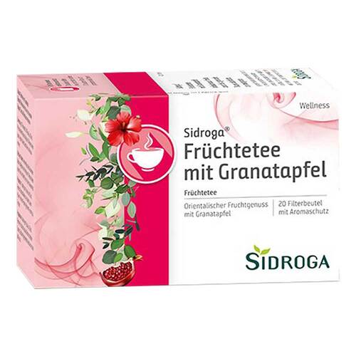 Sidroga Wellness Fr&uuml;chtetee mit Granatapfel Filterb. - 1