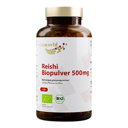 Reishi Biopulver 500 mg Kapseln - 1