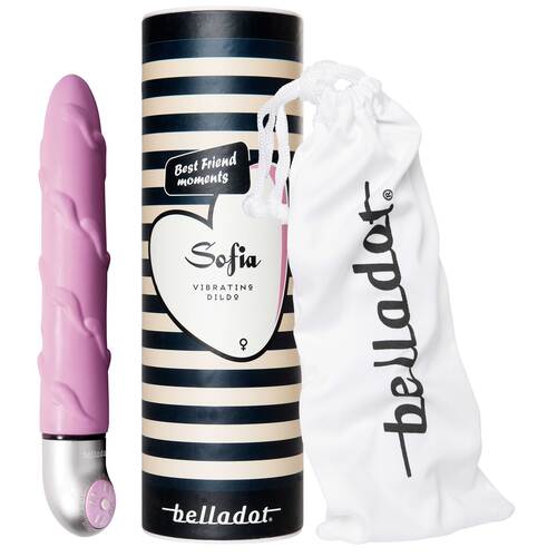 Belladot / Sofia Vibrator Wellenmuster pink - 1