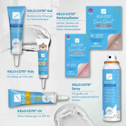 Kelo-cote UV Silikon Narbengel LSF 30 - 6