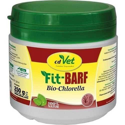 Fit-Barf Bio-Chlorella Pulver f&uuml;r Hunde und Katzen - 1