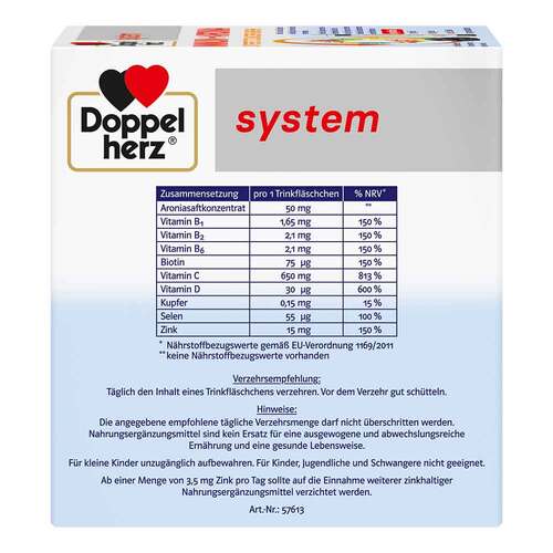 Doppelherz system Immun+Aronia Ampullen - 4