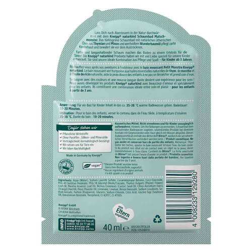 Kneipp naturkind Matschmonster Bad - 2