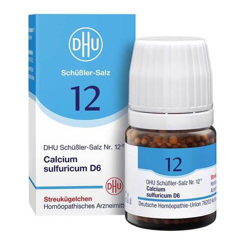 DHU Sch&uuml;&szlig;ler-Salz Nr. 12 Calcium sulfuricum D6 Globuli - 1