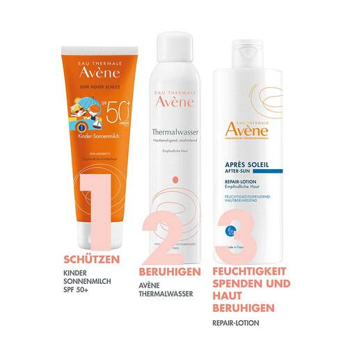 Avene Kinder-Sonnenmilch SPF 50+  - 5