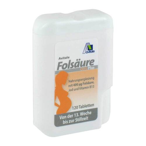 Fols&auml;ure 400 Plus B12 + Jod Tabletten - 2