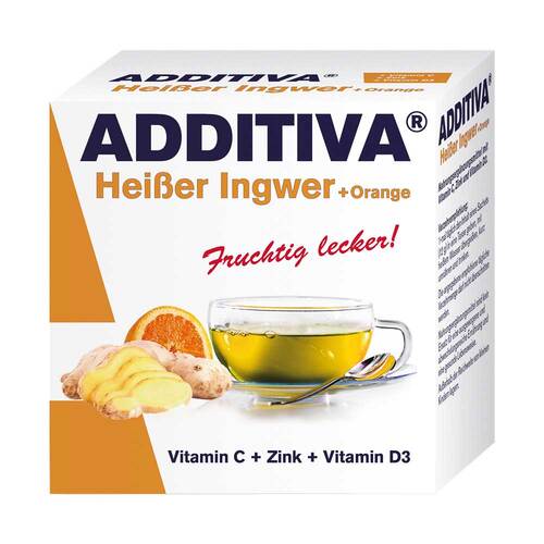 Additiva Hei&szlig;er Ingwer + Orange Pulver - 1