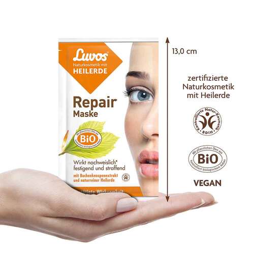 Luvos Naturkosmetik Heilerde Repair Maske - 3