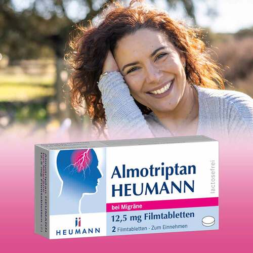 Almotriptan HEUMANN bei Migr&auml;ne 12,5 mg Filmtabletten - 2