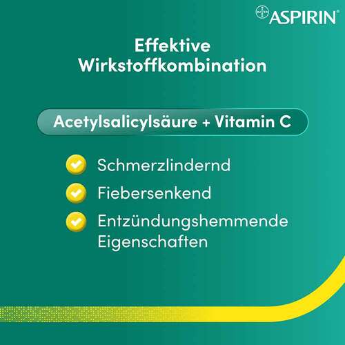 Aspirin plus C forte 800 mg / 480 mg Brausetabletten - 7