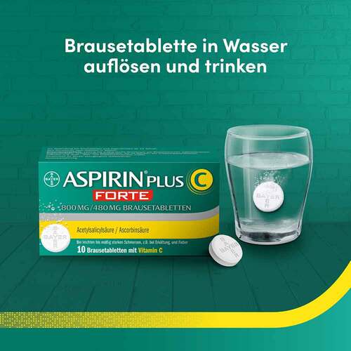 Aspirin plus C forte 800 mg / 480 mg Brausetabletten - 8