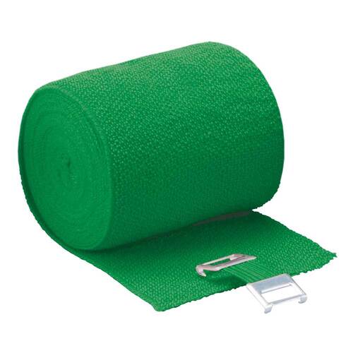 H&ouml;ga Lastic Color Idealbinde 6 cm x 5 m gr&uuml;n cello. - 1