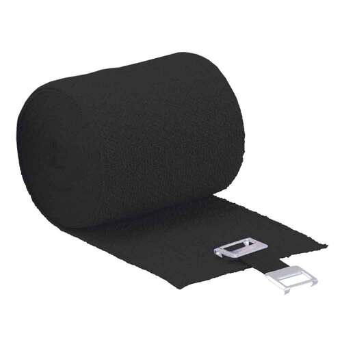 H&ouml;ga Lastic Color Idealbinde 8 cm x 5 m schwarz cello. - 1