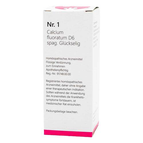 Calcium fluoratum D6 spagyrisch Gl&uuml;ckselig - 1