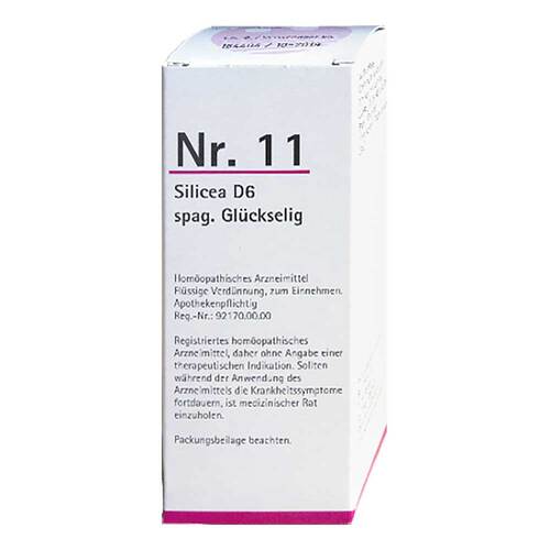 NR.11 Silicea D6 spag.Gl&uuml;ckselig - 1
