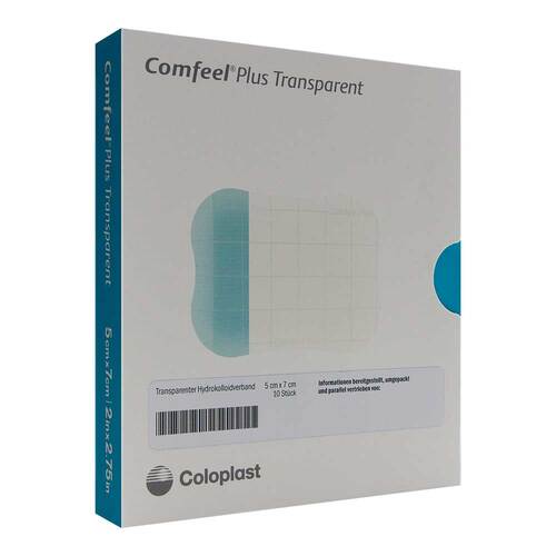 Comfeel plus transparenter Wundverband 5x7 cm 3530 - 1