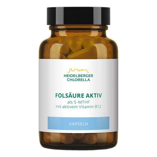 Fols&auml;ure Aktiv plus Vitamin B12 aktiv Kapseln - 1