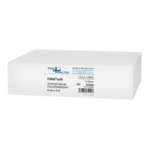 Polsterbinde synthetisch 6 cm x 3 m unsteril - 1