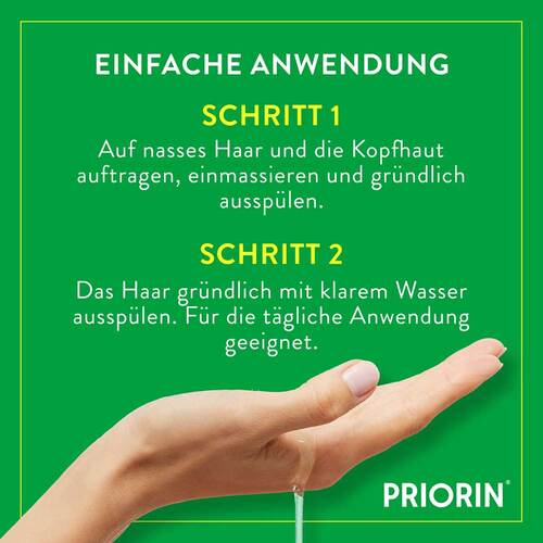 Priorin Shampoo f&uuml;r kraftloses, d&uuml;nner werdendes Haar - 6