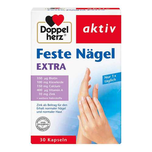 Doppelherz Feste N&auml;gel Extra Kapseln - 1