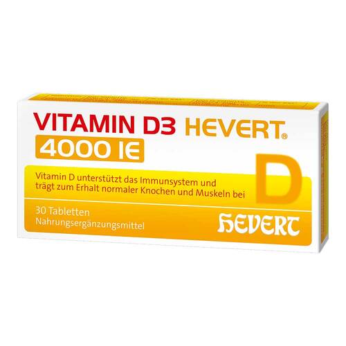 Vitamin D3 Hevert 4.000 I.E. Tabletten - 1