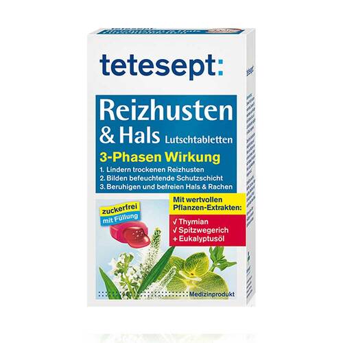 Tetesept Reizhusten &amp; Hals Lutschtabletten - 1