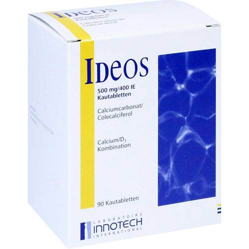 Ideos 500 mg / 400 I.E. Kautabletten - 1