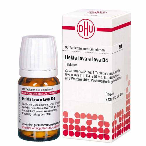 DHU Hekla lava e lava D 4 Tabletten - 1