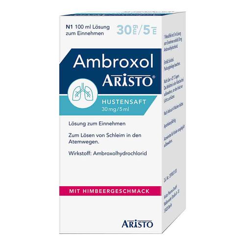 Ambroxol Aristo Hustensaft 30 mg / 5 ml L&ouml;sung zum Einnehmen - 1