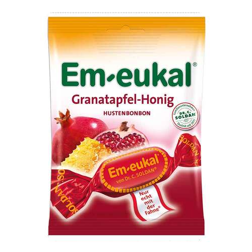 Em-eukal Hustenbonbons Granatapfel-Honig zuckerhaltig - 1