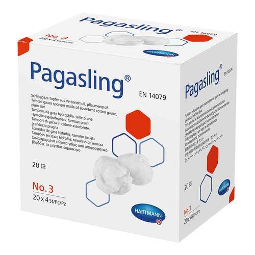 Pagasling Mulltupfer steril Gr&ouml;&szlig;e 3 pflaumengro&szlig; - 1