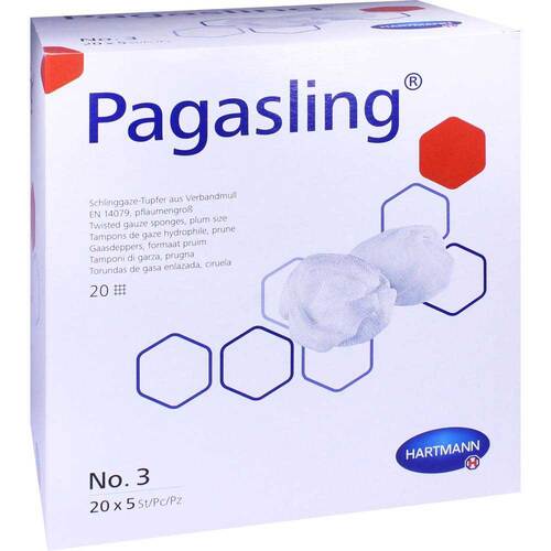 Pagasling Mulltupfer steril Gr&ouml;&szlig;e 3 pflaumengro&szlig; - 1
