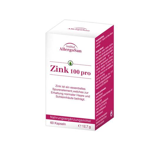 Allergosan Zink 100 pro Kapseln - 1