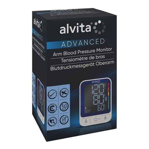 Alvita Oberarm Blutdruckmessger&auml;t Advanced - 1