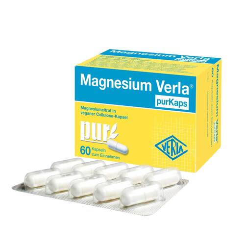 Magnesium Verla Purkaps vegane Kapseln zum Einnehmen - 1