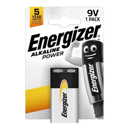 Energizer Alkaline Power 9V E-Block - 1