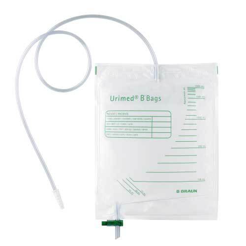 Urinbeutel unsteril 2 l mit Ablauf Antirefluxventil - 1