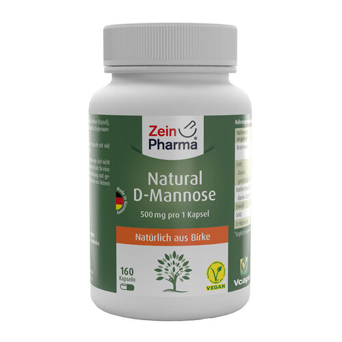 Natural D-Mannose 500 mg Kapseln - 1