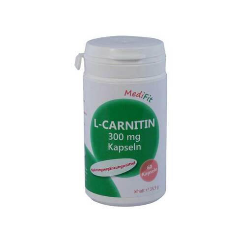 L-Carnitin 300 mg Kapseln Medifit - 1