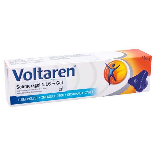 Voltaren Schmerzgel mit blauem Komfort-Drehverschl. - 1