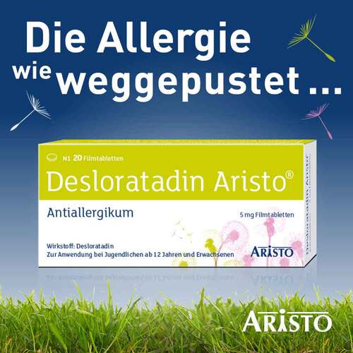 Desloratadin Aristo® Antiallergikum 5 mg Filmtabletten - 6