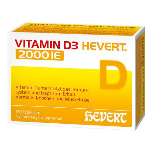 Vitamin D3 Hevert 2.000 I.E. Tabletten - 1