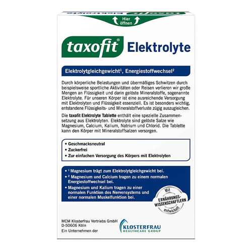 Taxofit Elektrolyte Tabletten - 2