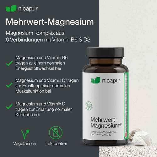 Nicapur Mehrwert-Magnesium Kapseln - 4