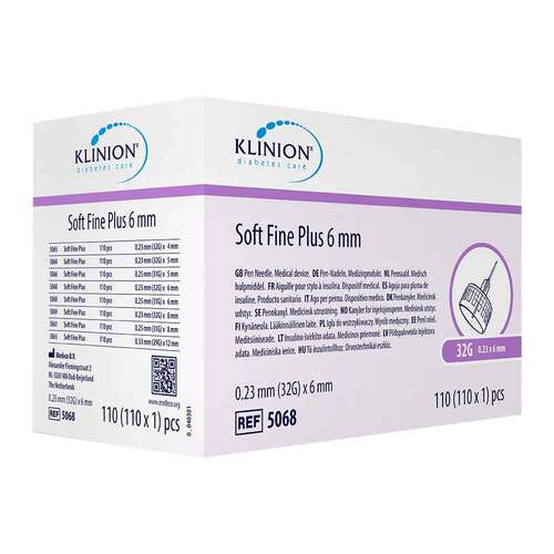 Klinion Soft fine plus Pen-Nadeln 6mm 32 G - 1