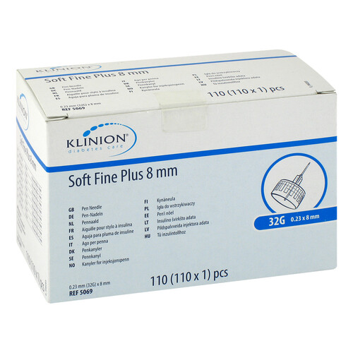 Klinion Soft fine plus Pen-Nadeln 8mm 32 G - 1