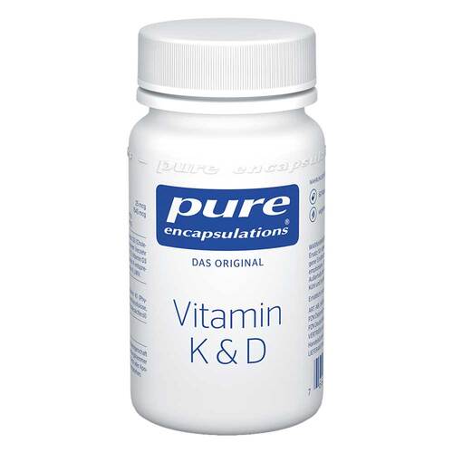 Pure Encapsulations Vitamin K &amp; D Kapseln - 1