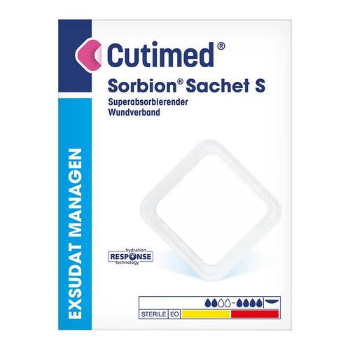 Sorbion Cutimed Sachet S Wundauflage 7,5x7,5 cm - 1