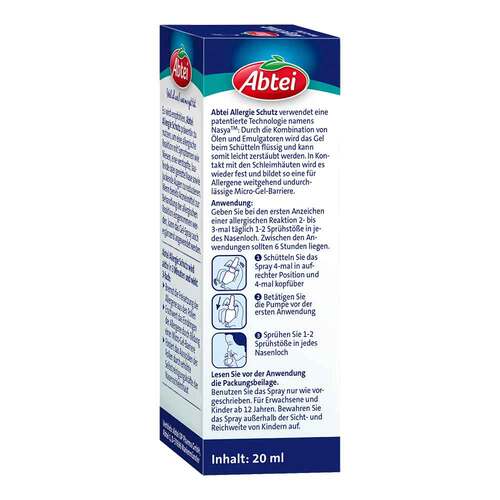 Abtei Allergie Schutz Nasen-Gel-Spray - 3